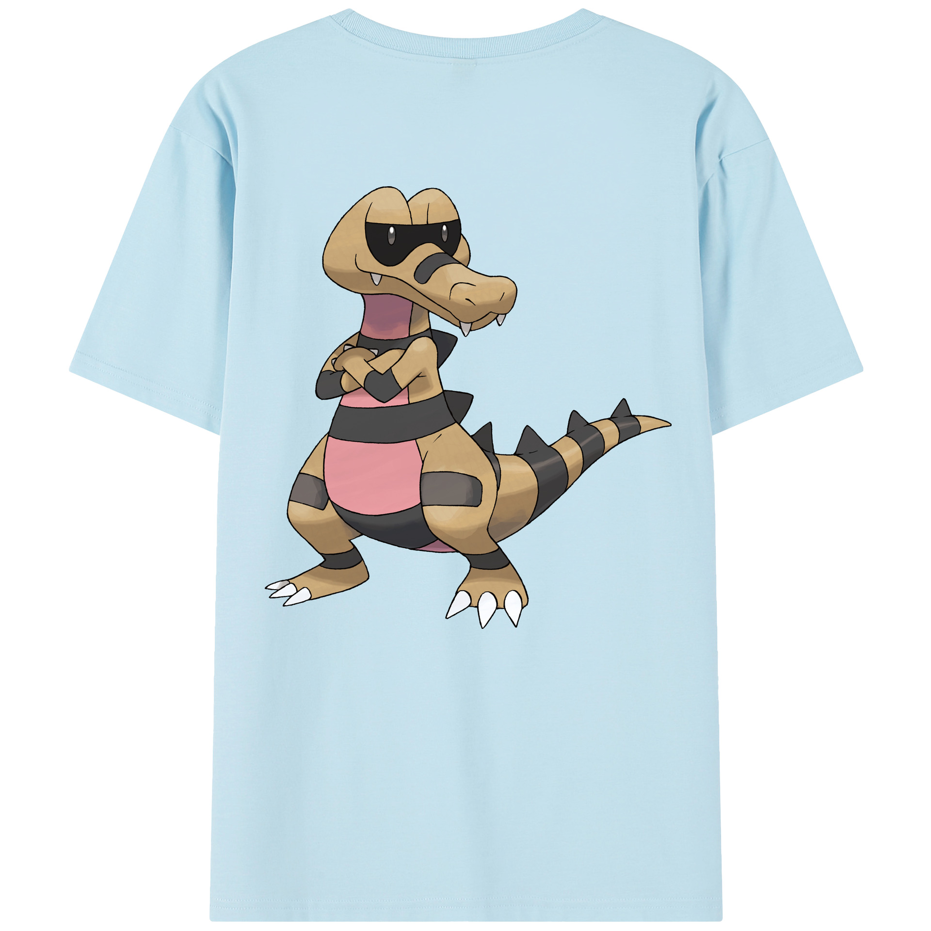 （画像用） ポケットモンスター Pokémon 綿100％半袖Tシャツ（背面プリント）